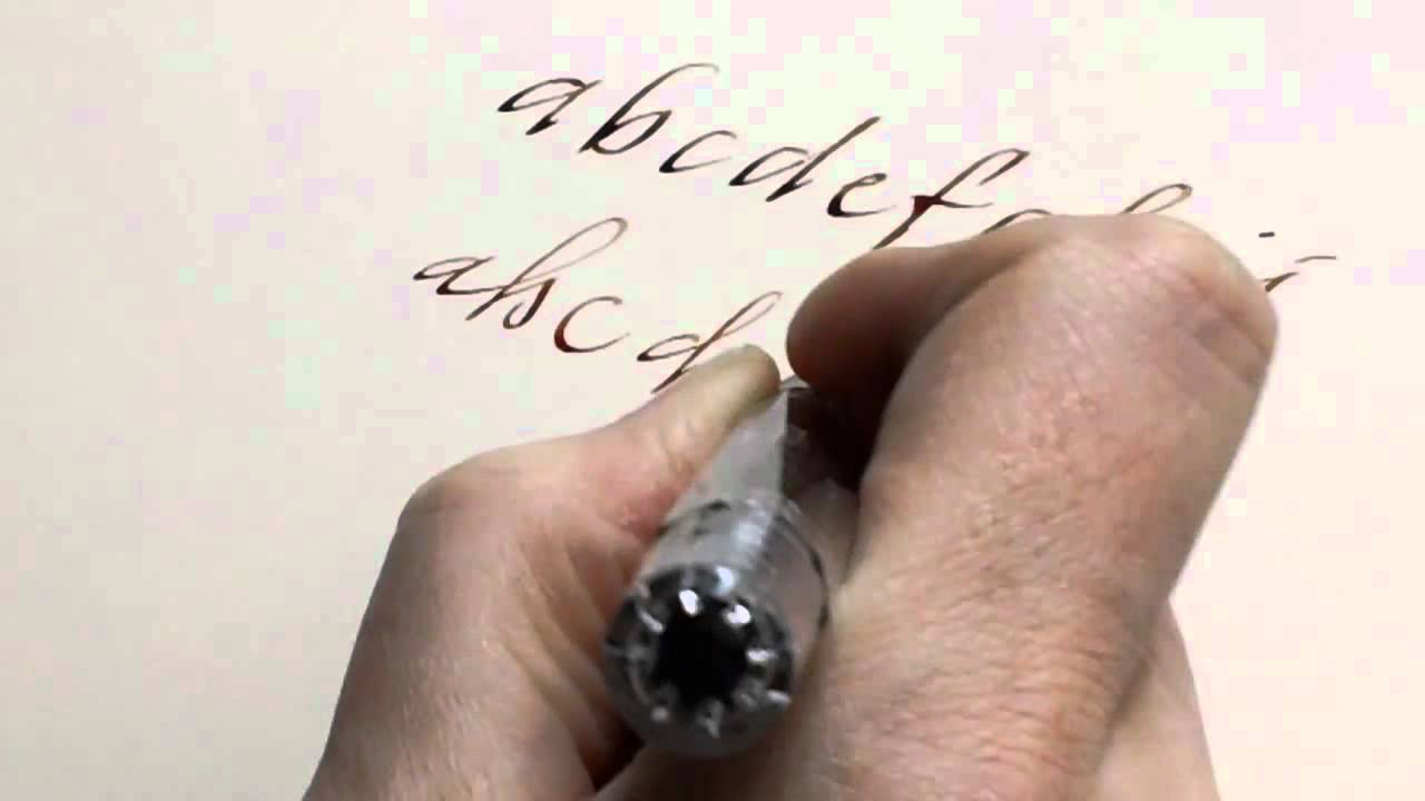 Test TWSBI stub nib 1.5 mm by Julien Chazal, calligrapher