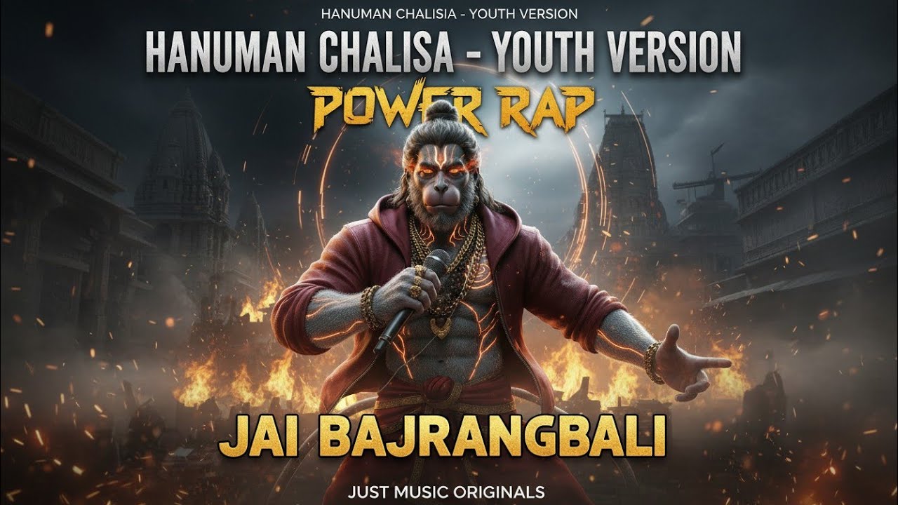 Hanuman Chalisa – Youth Version 🔥 | Power Rap | Jai Bajrangbali | Just Music Originals