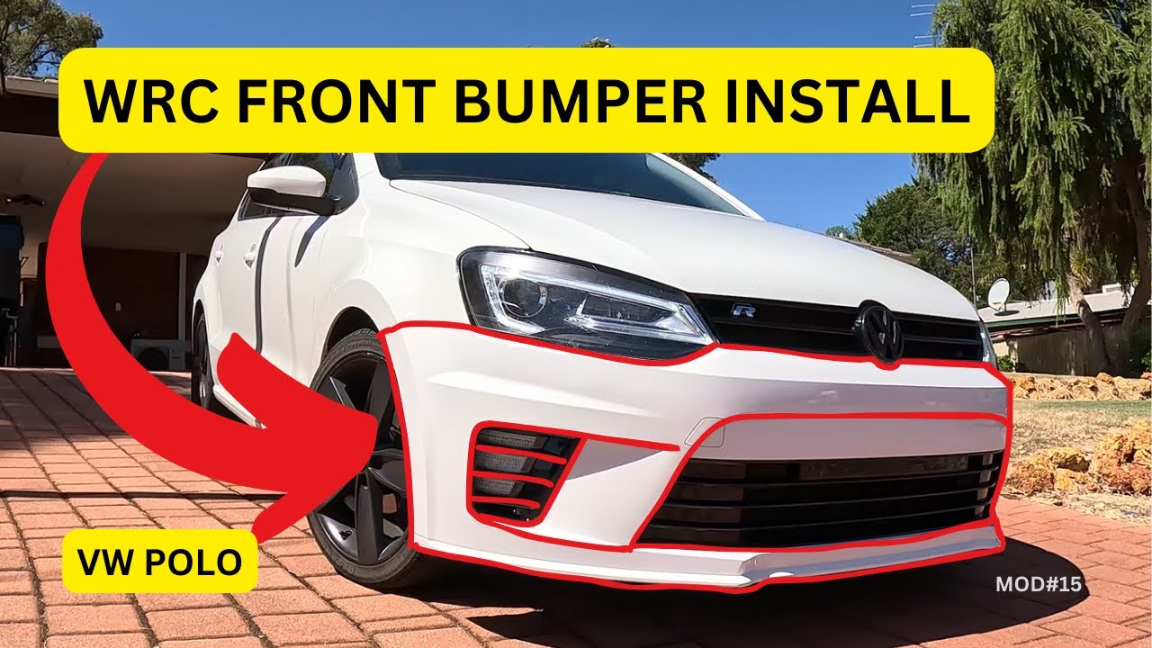 WRC FRONT BUMPER INSTALL | PART 2 | VW POLO | MK5