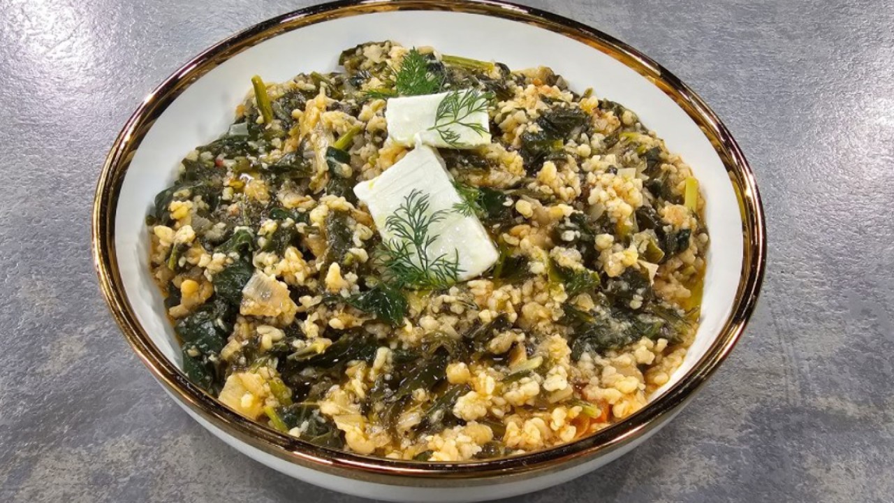 Rreze Dielli - Spinaq me trahana nga zonja Albana / Recetë e shpejtë me super shije