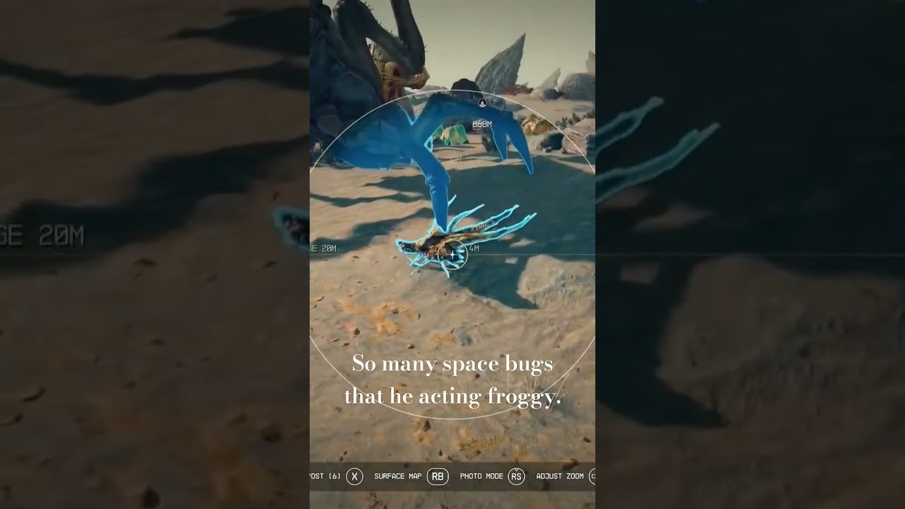 Some of the creatures are actually pretty cool. #starfielddiscoveries #gaming