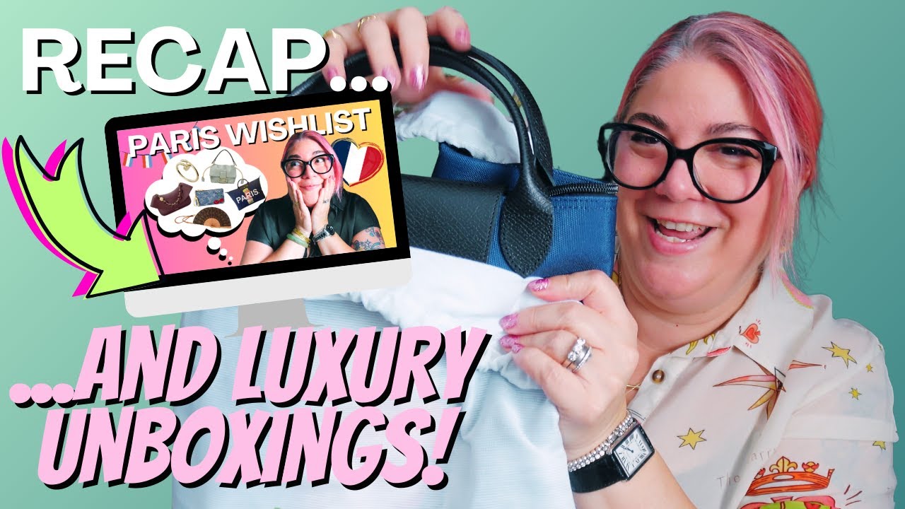 Paris Luxury Haul 2025 Part 1 | 🤩 Wishlist Recap, Longchamp & McQueen Unboxing! 🦁