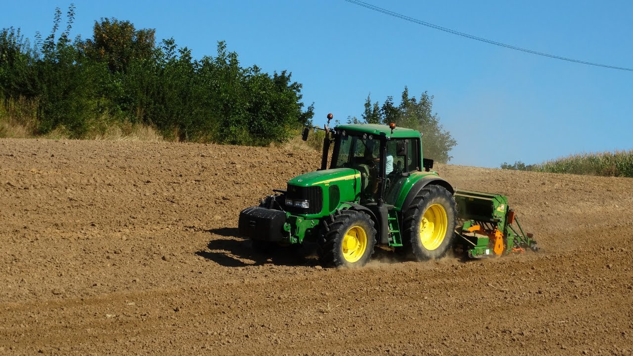 ☀️Siew rzepaku 2025 🔥JohnDeere 6920 & Amazone AD 302 😍Mega klimat
