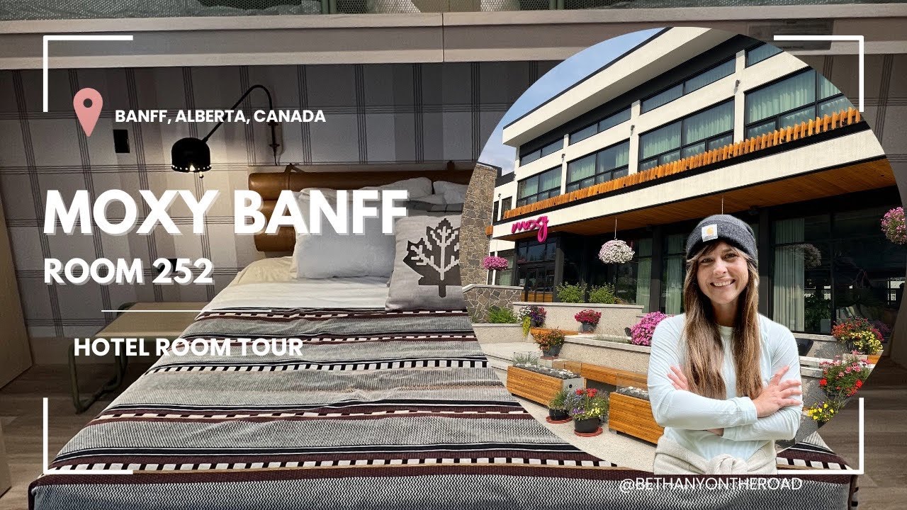 Hotel Room Tour: Moxy Banff, Banff, Alberta, Canada: Room 252