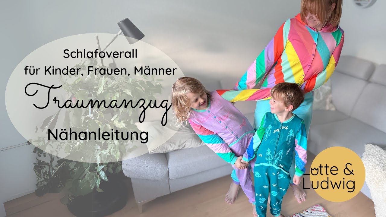 Nähanleitung Kinder Overall 