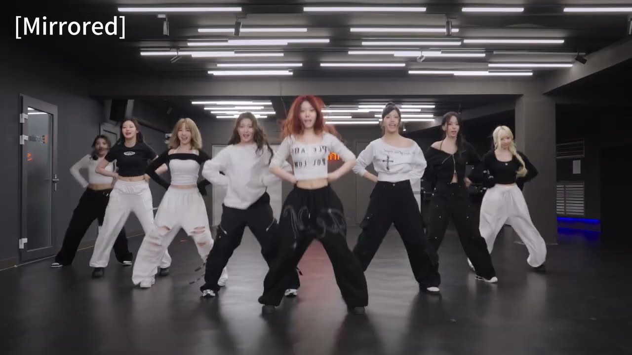 SAY MY NAME &lsquo;UFO (ATTENT!ON)&rsquo; Dance Practice Mirrored