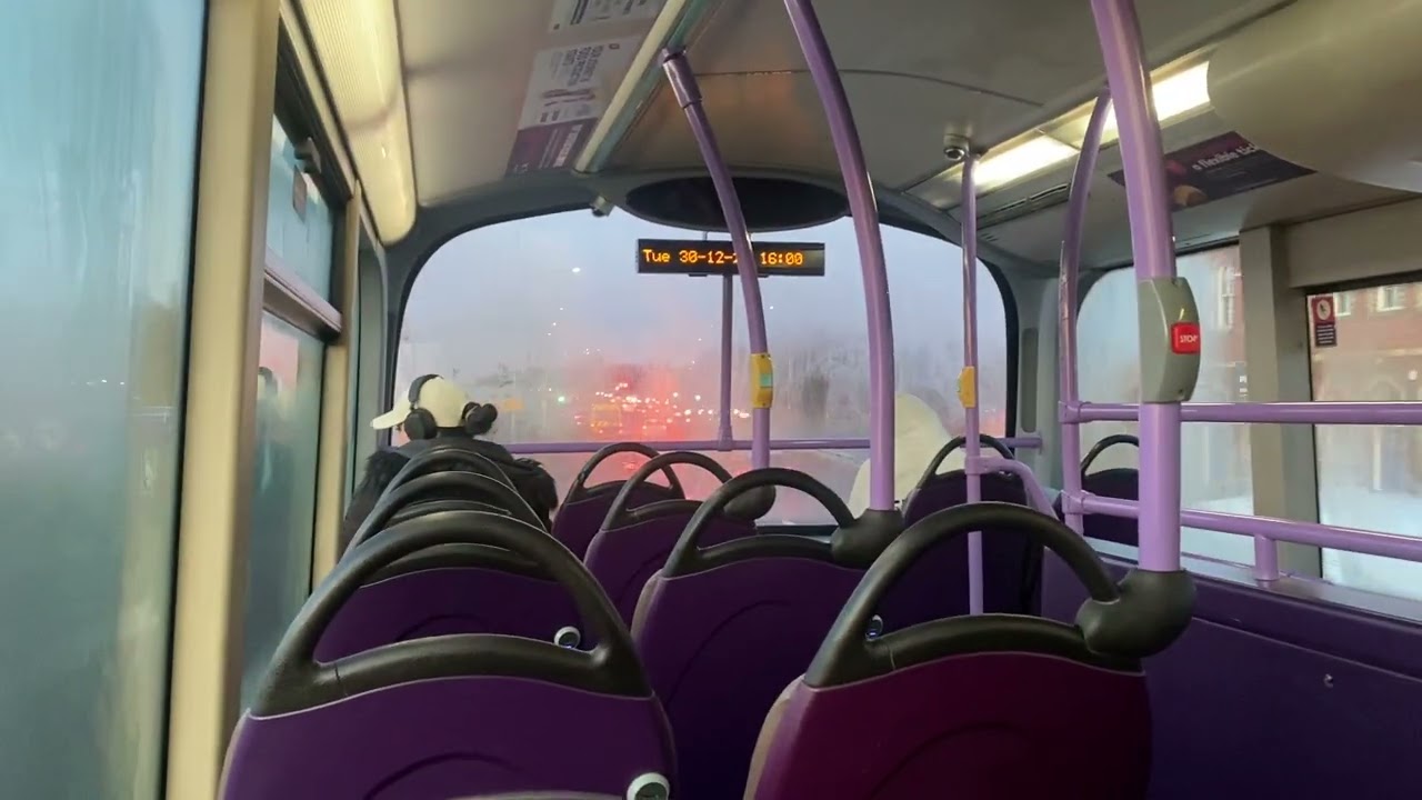 (Last Video of 2025) Onboard First Glasgow 37215 MXZ 3327 Service 89 From Buchanan to The Stables