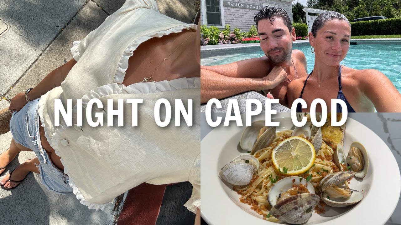 spend the night with us on cape + making our favorite summer dinner!