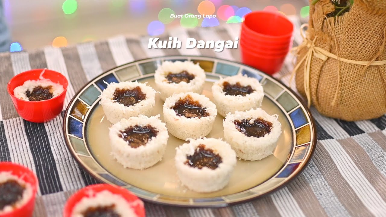 Kuih Dangai guna 5 bahan sahaja, mudah sangat