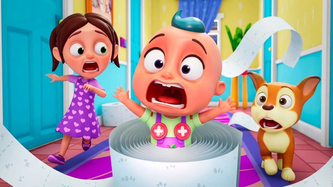 Spielzeug und Wasser 🧸🧼 Lustiges Kinderlied von Baby Berry 🎶