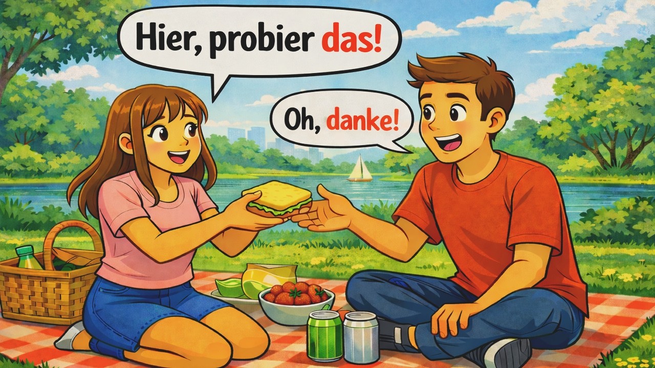 German for beginners: 12 Simple German dialogues at the Airport (A1-A2 level)