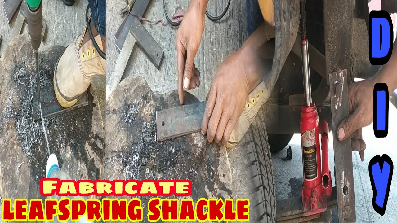 Fabricate Leafspring Shackle | DIY SUZUKI MULTICAB