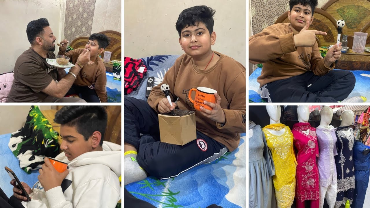Aaj banaya ghar mein Atta wala halwa #2026 #Mohit Family Vlogs