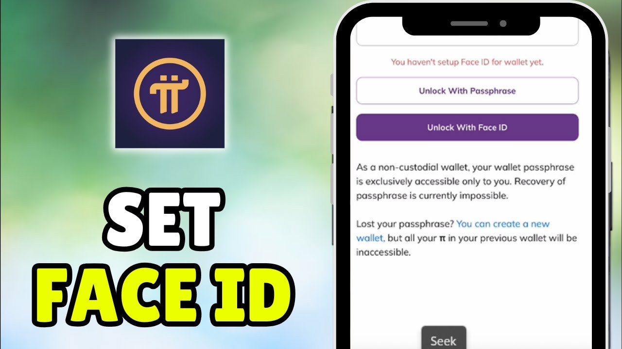 How To Set Face ID In Pi Wallet - Full Tutorial (iPhone/Android)