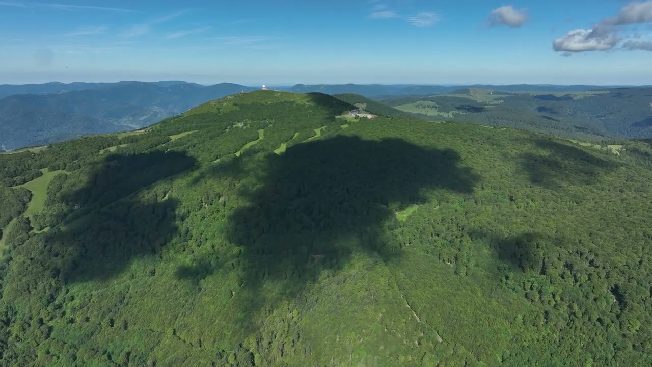 Travel photography tour.The Grand Ballon or Great Belchen is the highest mountain of the Vosges 2024