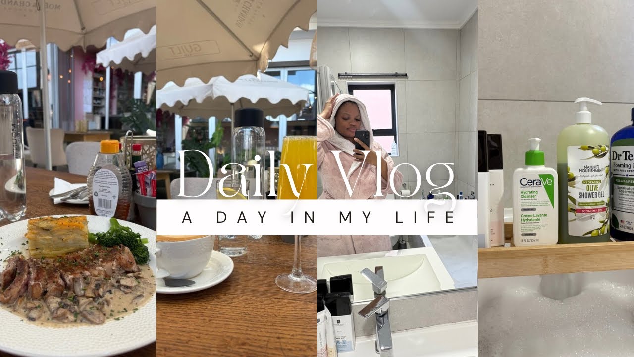 Soft Life Diaries| Skincare Bath, LunchDate & Productive Errands