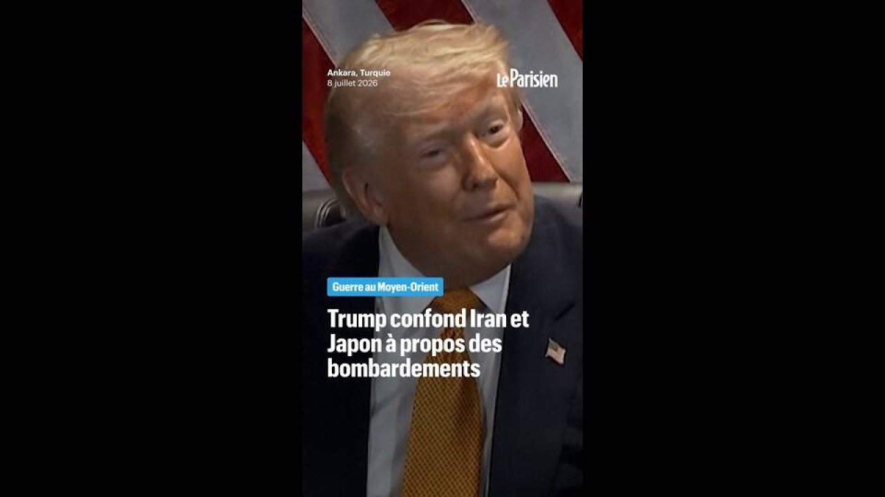Guerre au Moyen-Orient : Trump confond Iran et Japon