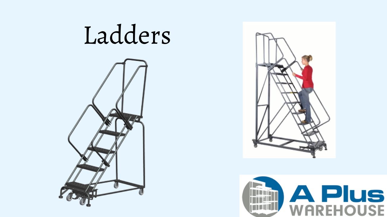 Ladders In The Warehouse