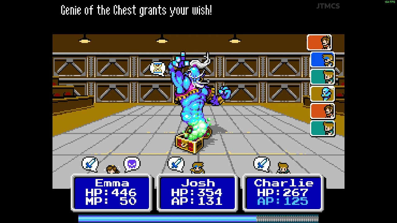 8-Bit Adventures 2 - Arena I & Boss 24 - Genie of the Chest