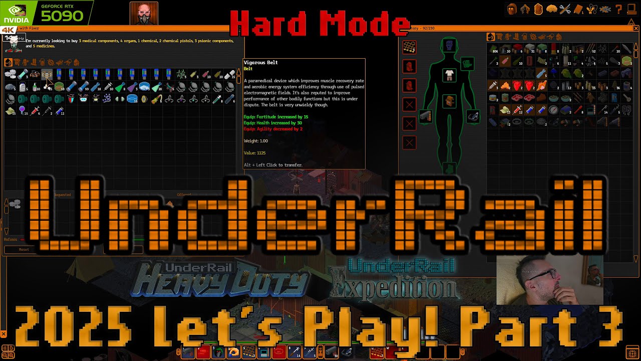 Underrail is the Best Game You’ve Never Played | Second Run 2025 + Expedition | Heavy Duty | Part 3