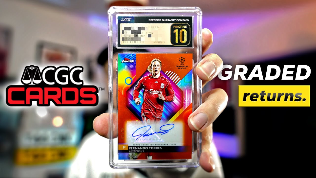 Grading PRISTINE Sports Cards with CGC vs PSA