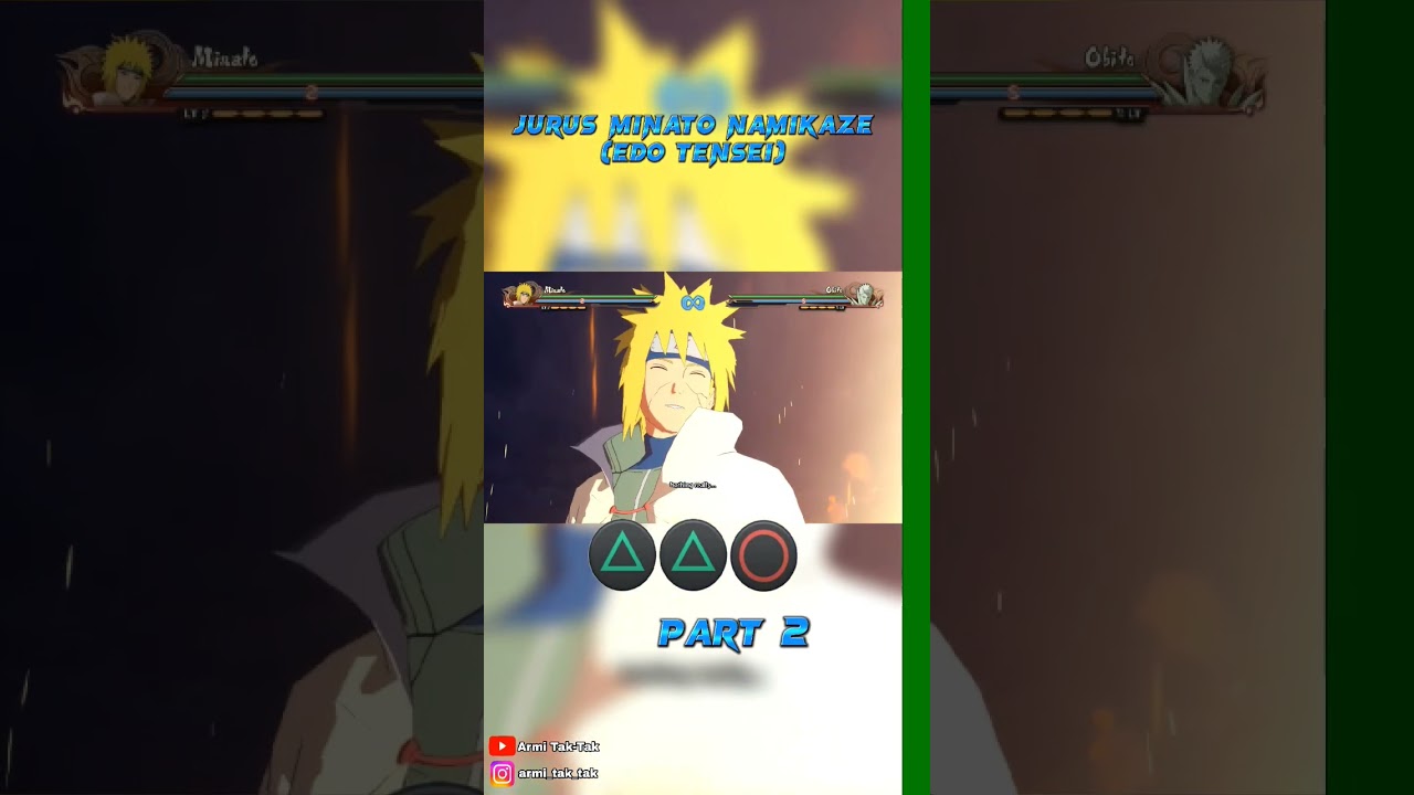 Jurus Minato Namikaze (Edo Tensei) - Naruto Shippuden : Ultimate Ninja Storm 4 - Part 2 #minato #ps2