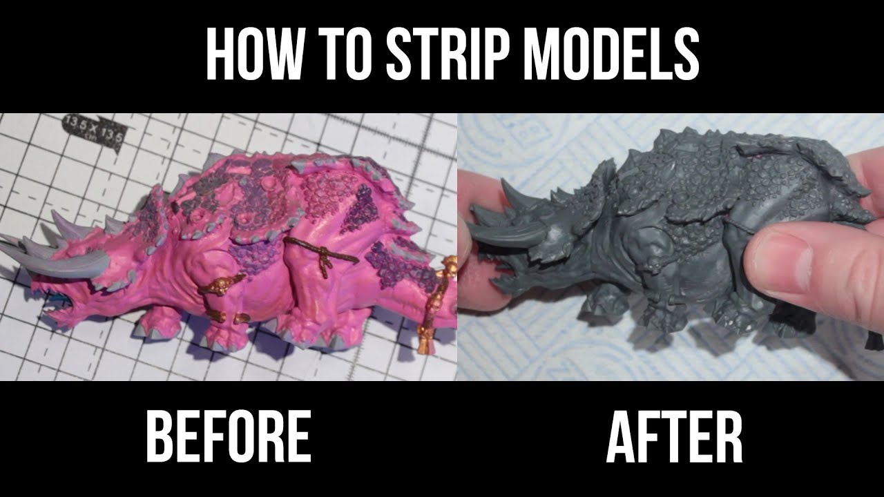 How to Remove Paint From Plastic Models Fast!