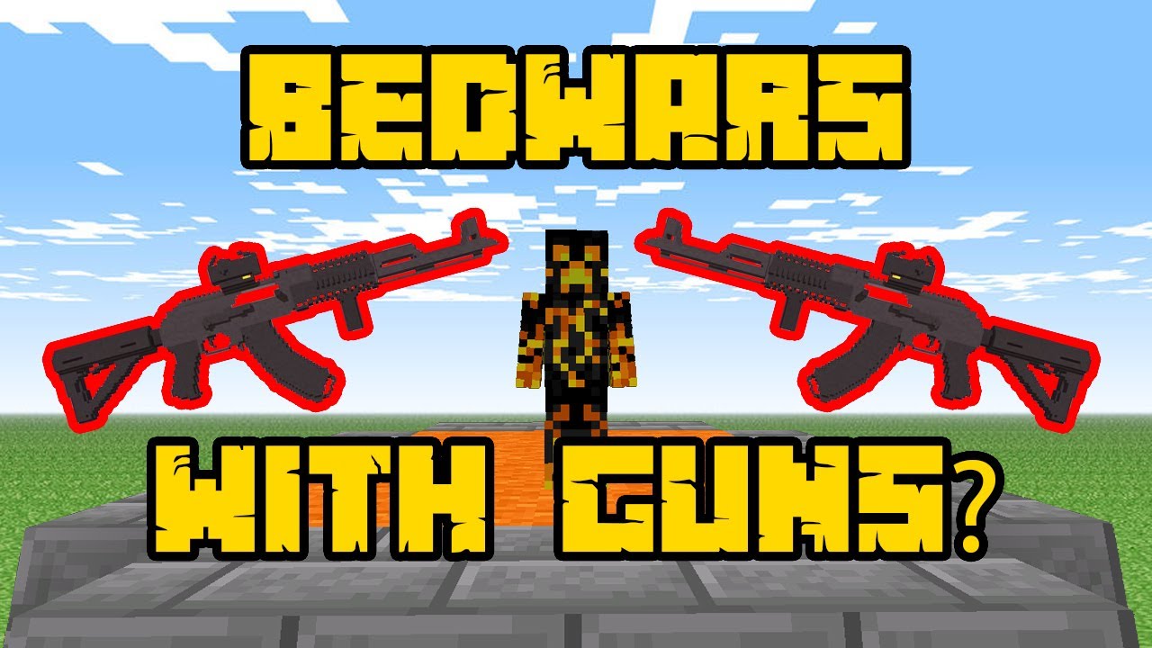 MINECRAFT HYPIXEL BEDWARS WITH GUNS??