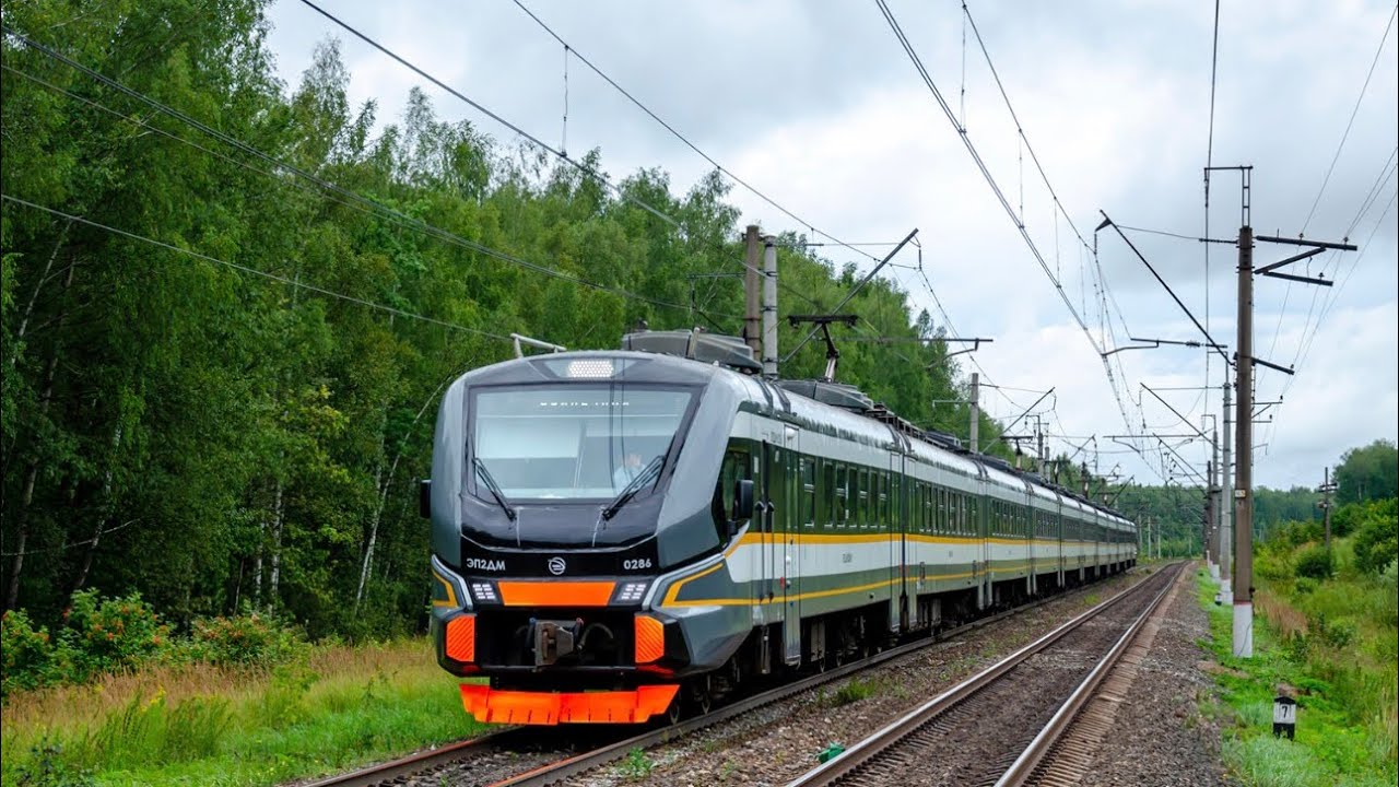 Поездка по Калужскому направлению на ЭП2ДМ-0286