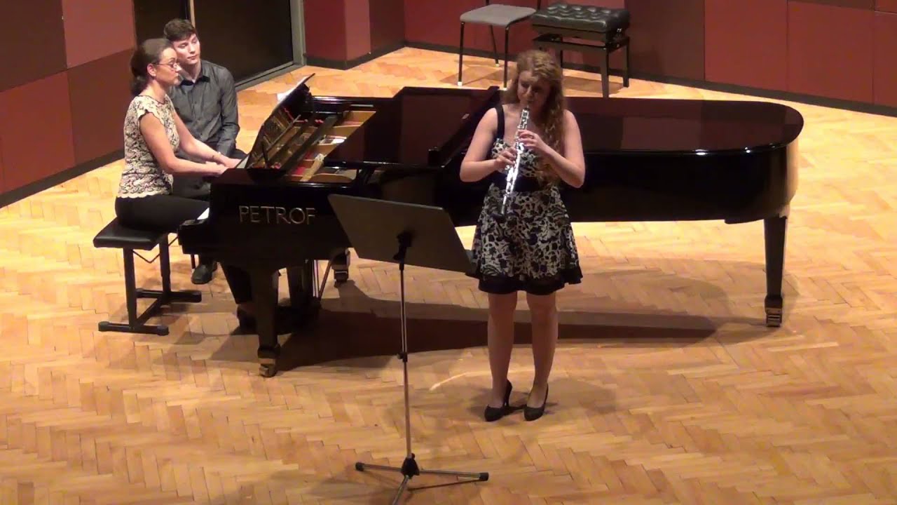 2016 03 08 J. V. Kalivoda: Morceau de salon op. 228 pre hoboj a klavír Kristína Pláňavská – hoboj
