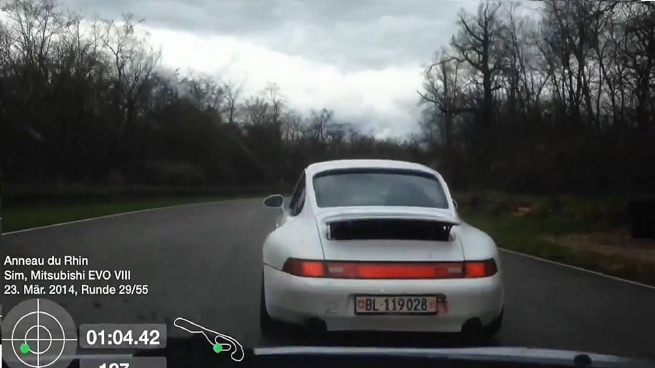 Hard Battle Mitsubishi EVO8 VS. Porsche 993