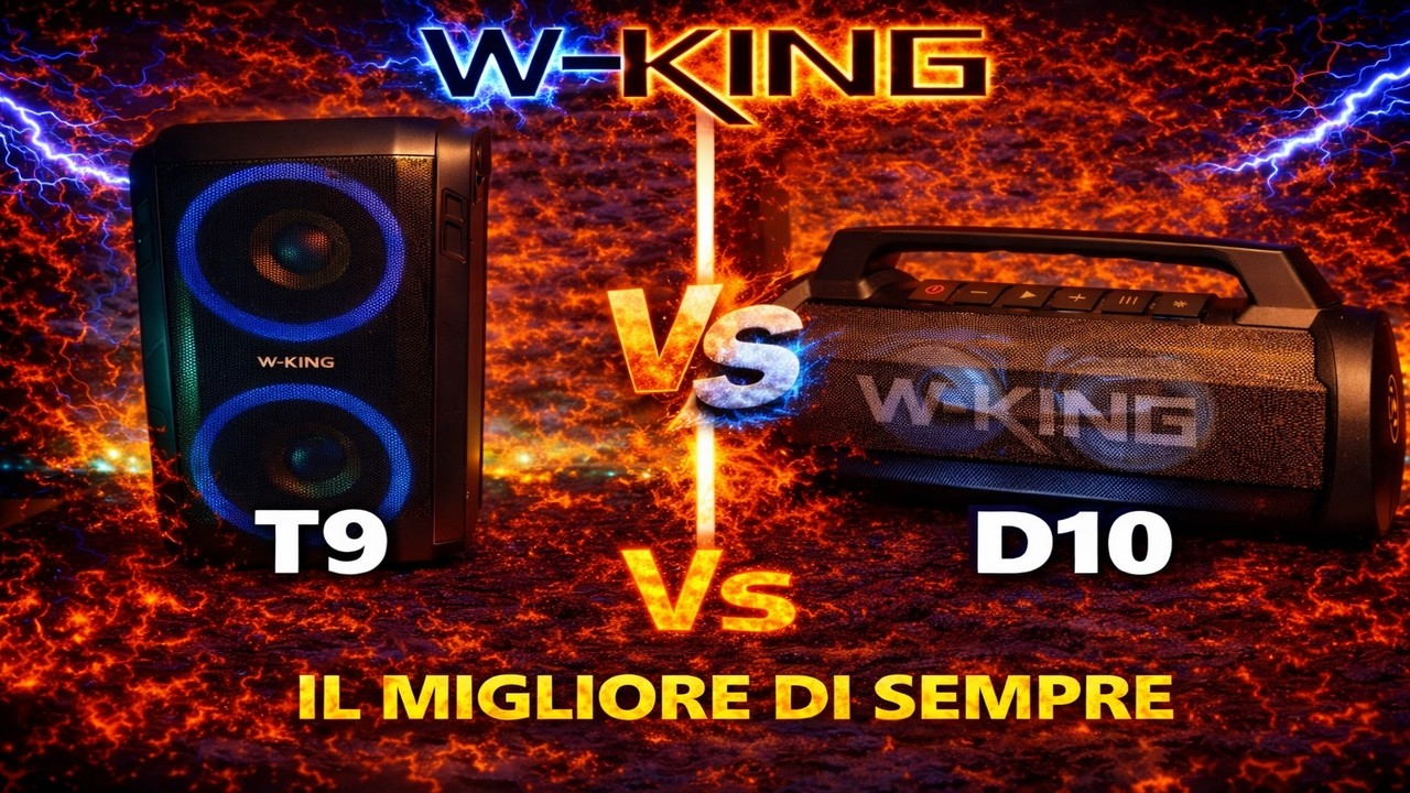 📻W-KING▶IN ASSOLUTO IL MIGLIORE/SPEAKER BLUETOOTH PER SMARTPHONE (+TEST AUDIO)