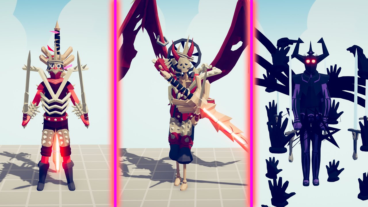 EVOLUTION OF VOID MONARCH - Totally Accurate Battle Simulator TABS