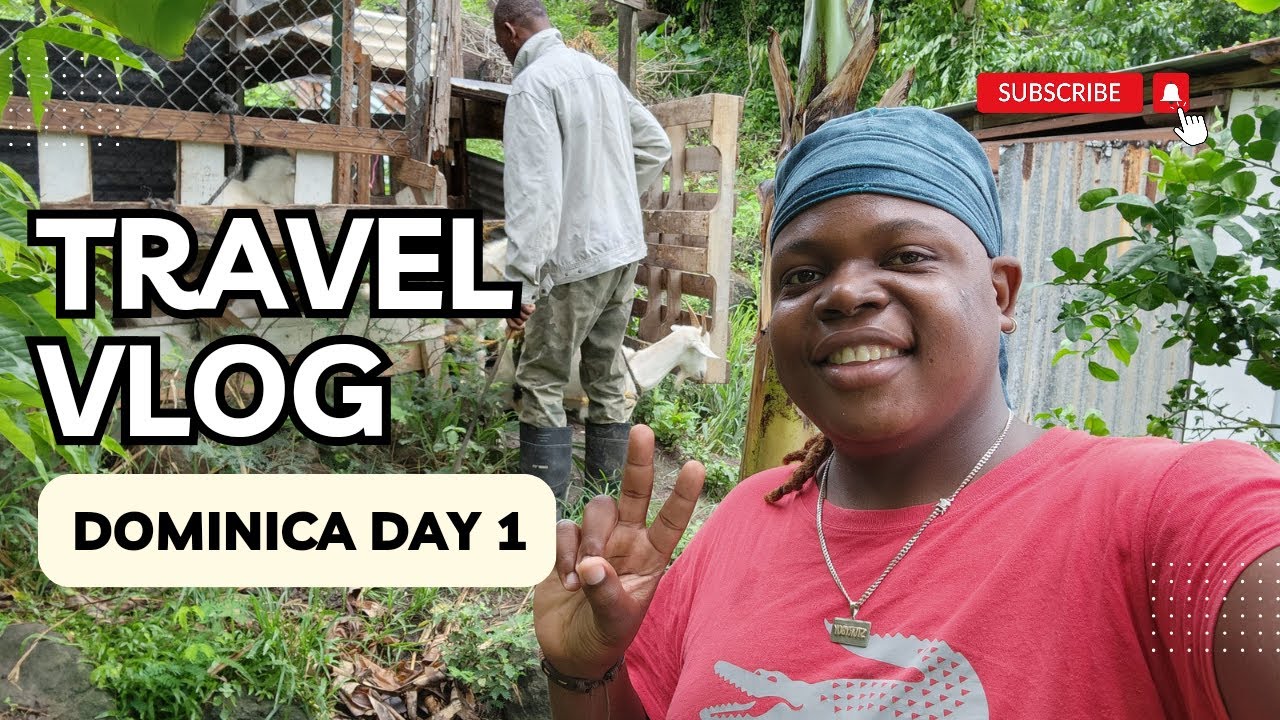 Vacation in Dominica Day 1 - Visiting My childhood home | Storyboy Vlogs