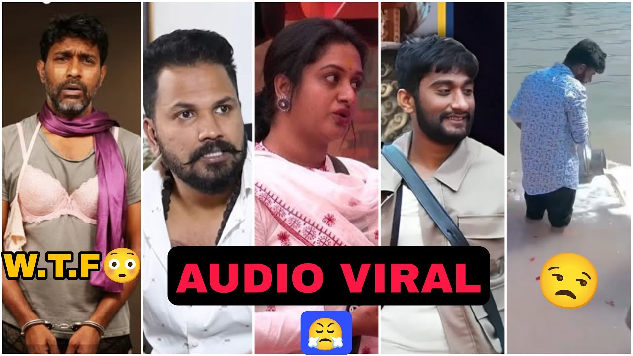 Big boss Rajath audio😯,Man steals Innerwear😖,Insta Influencer Angry😡,Ganga River milk offering😕