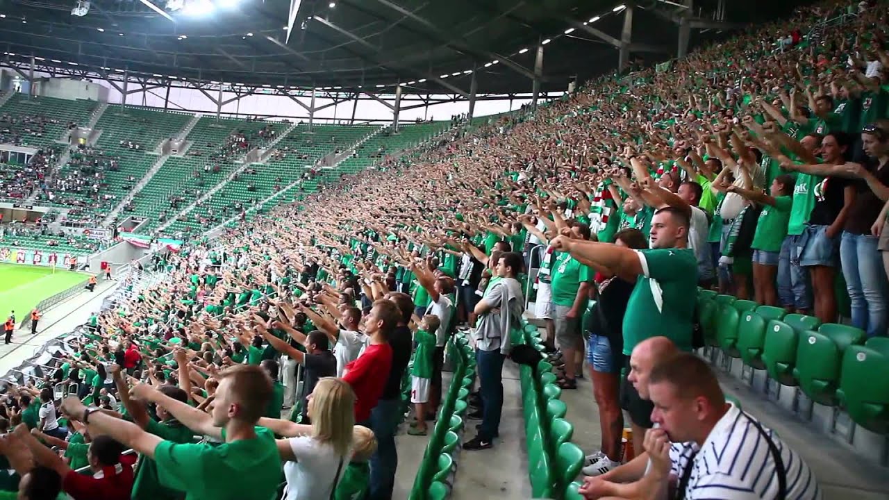 Kibice Śląska [ Oprawa  - WKS Śląsk Wrocław - Helsingborg - 01.08.2012 ]