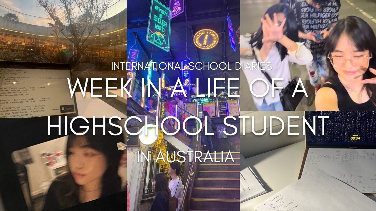 week in a life as an international high school student in australia (prelims)