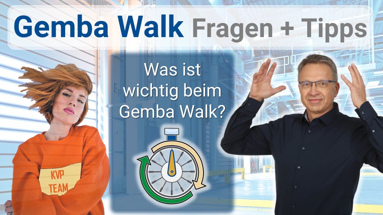 Gemba Walk Vorbereitung, Planung und Checkliste 🔥 Was ist wichtig beim Lean Gemba Walk?