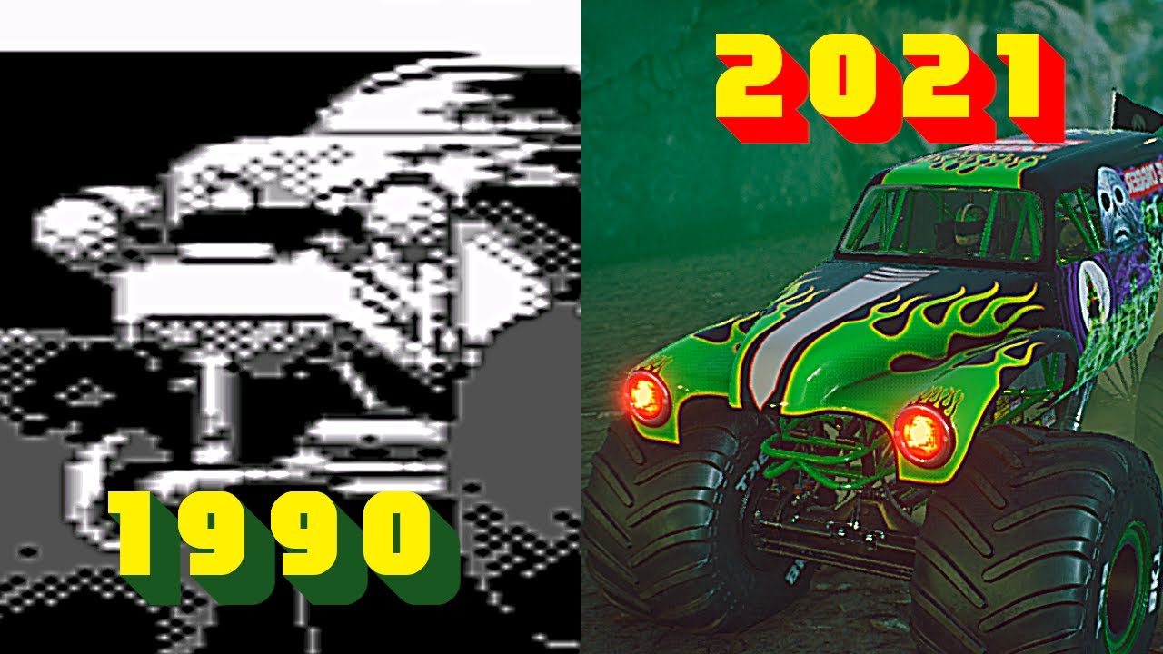 History of Grave Digger from Monster Jam & Monster Truck Games
