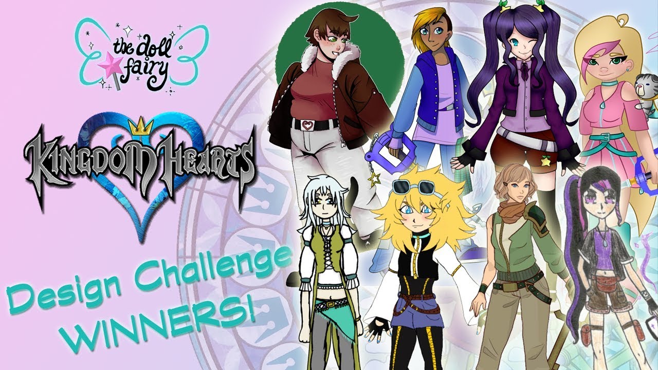 Doll Fairy Design Challenge – Kingdom Hearts OC – Winner + Honorable Mentions!