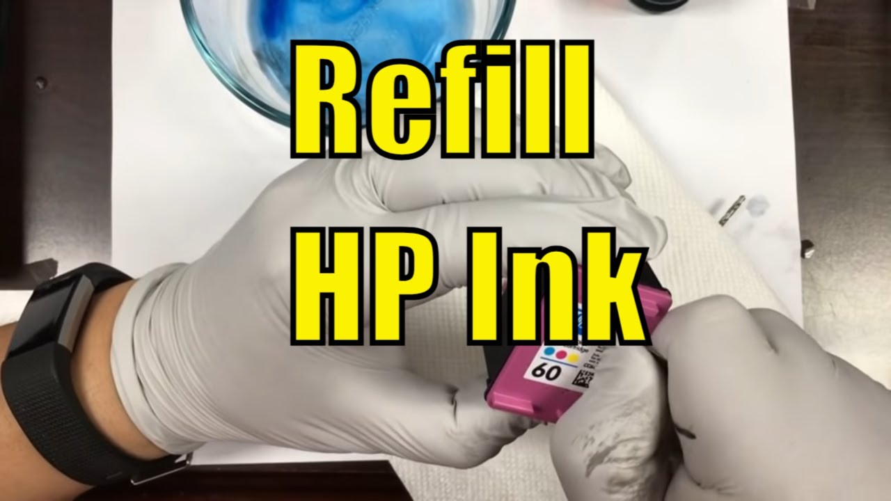 # 1 Способ заправки картриджа HP 60 61 62 63 64 65 66 67 68 21 59 ...