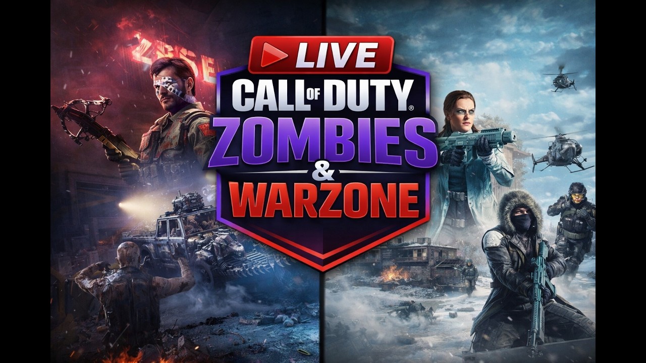 🔴 LIVE: GOD MODE ✝️ ZOMBIES ➜ WARZONE
