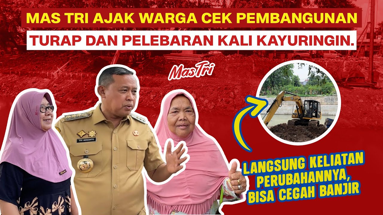 Ini Alasan Wali Kota Bekasi  Cek Revitalisasi Kali di Kayuringin!