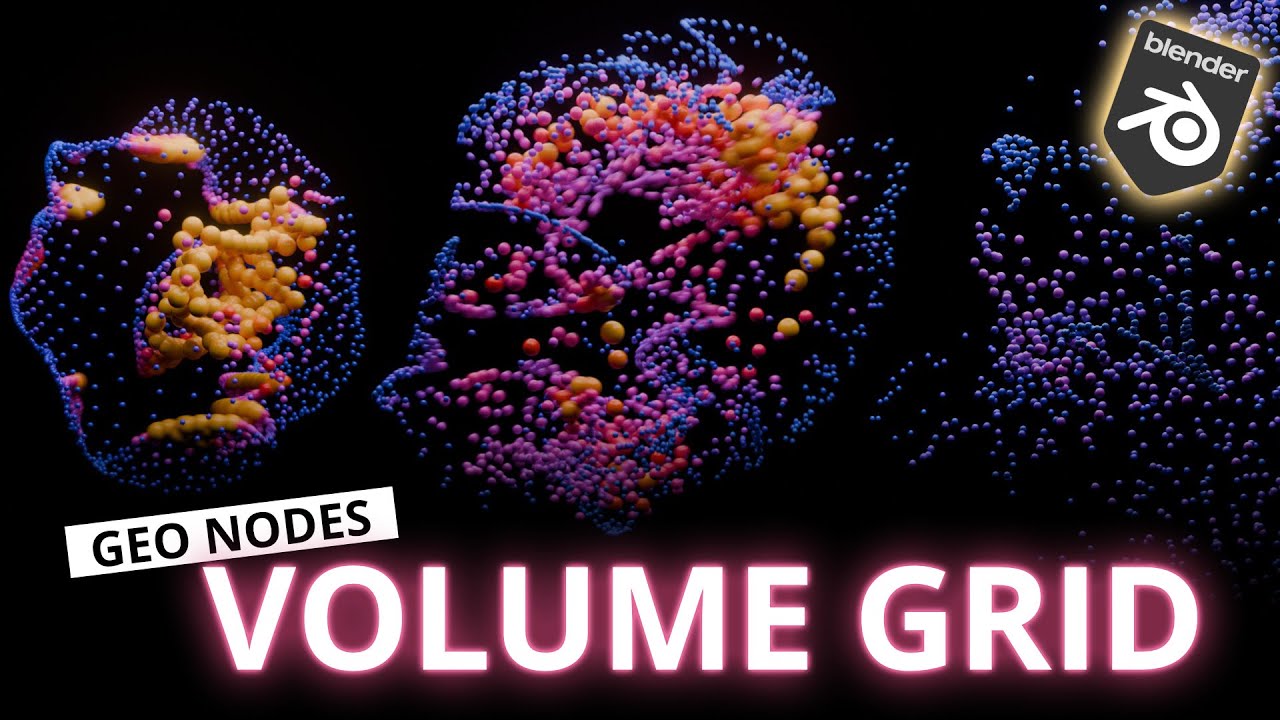 NEW FEATURE: Volume Grids | Geometry Nodes Tutorial (Blender 5)