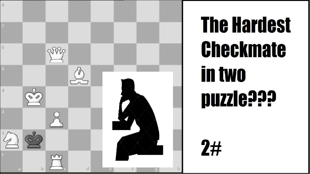Hardest Checkmate in Two Puzzle??? 2#