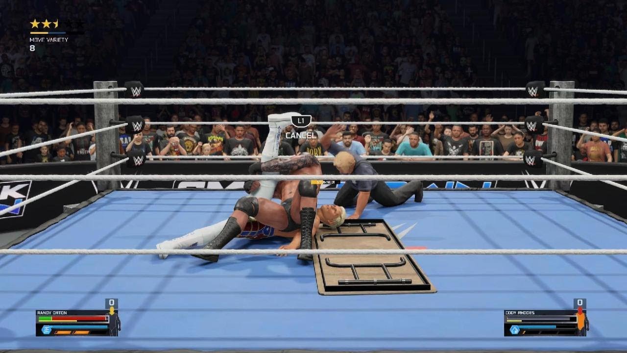 WWE 2K25 incredible match