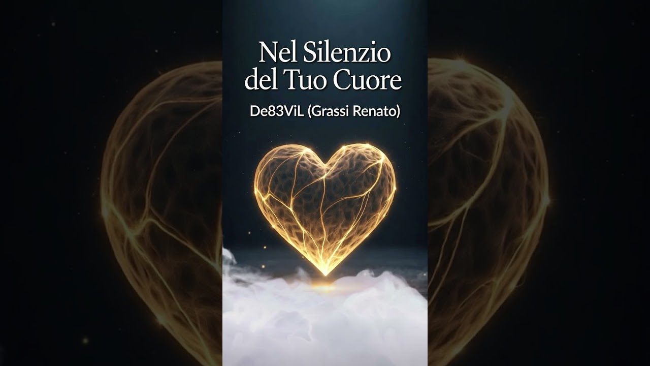 Nel Silenzio del Tuo Cuore 💖 De83ViL (Grassi Renato) | Canzone d’Amore Italiana 2025