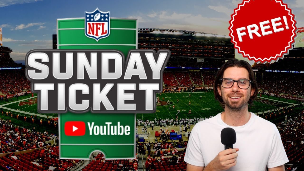 Получите бесплатный билет на воскресный матч НФЛ на YoutubeTV | Все, что вам нужно знать!