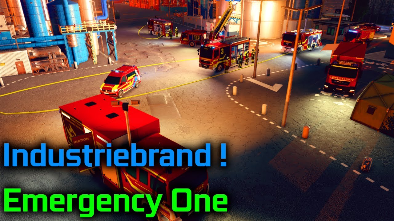 Explosion im Industriepark - Lage eskaliert komplett | Emergency One Modifikation