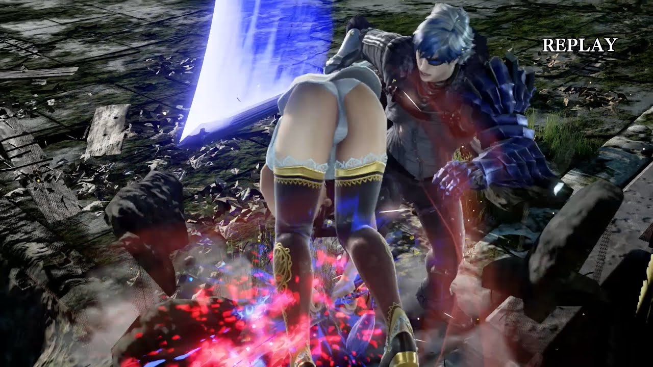 【リョナ】グローでシャンファ2Pコスリョナ【SC6】